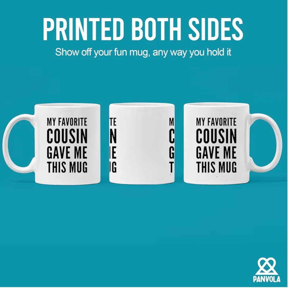 NWT “Favorite Cousin” 11oz Mug - Picture 6 of 6
